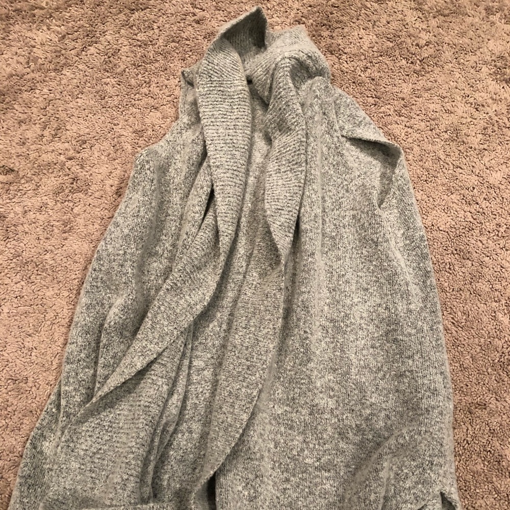 Gray Sweater Vest (cardigan style)